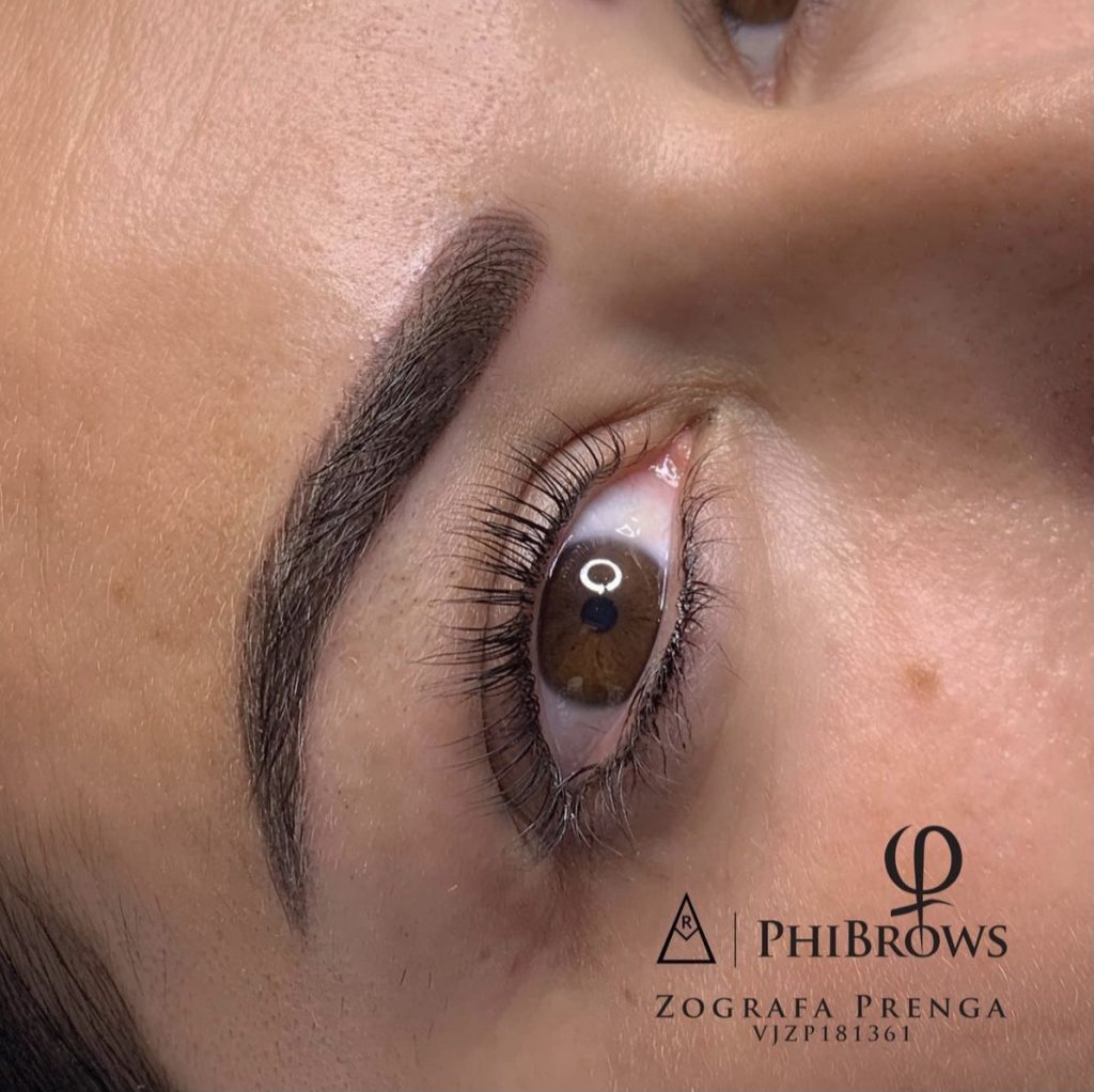 cejas efecto sombreado